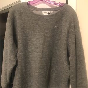Lacoste sweatshirt. Fits like a womens medium. No rips, tears, or stains.